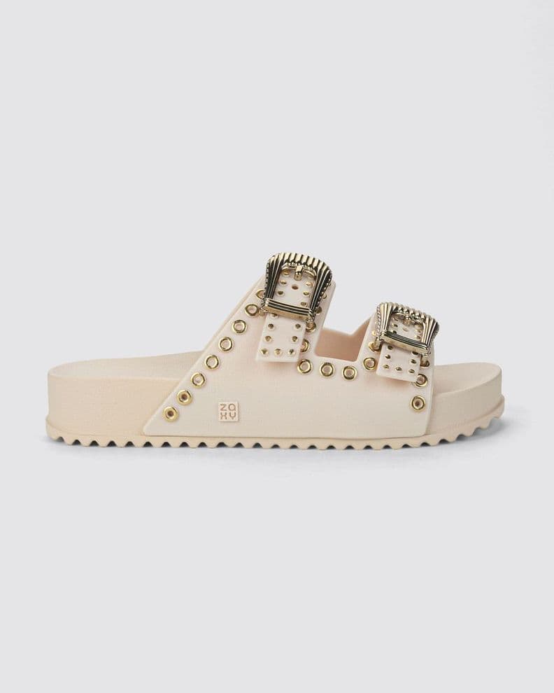 Sandalia Mujer Hueso Hold Ad Zaxy Beige CL 36