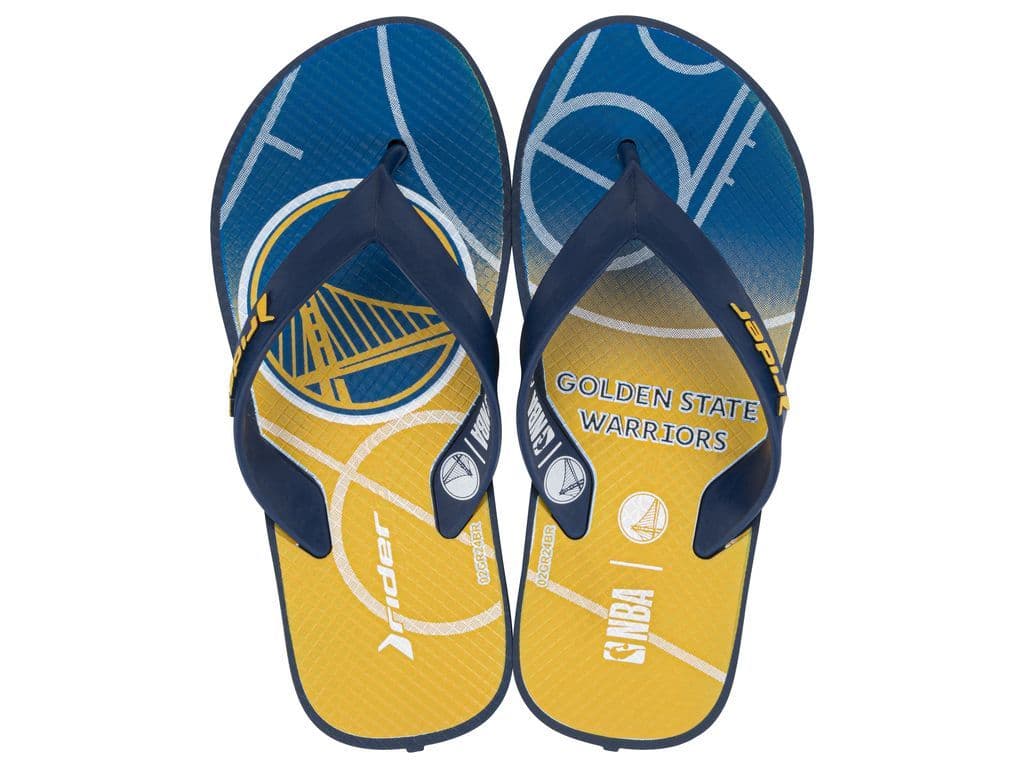 Sandalia Nino Azul/Amarillo Warriors NBA Feel CL 32