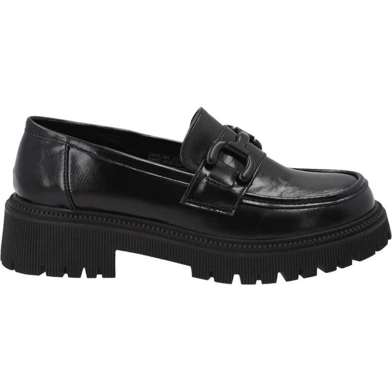 Mocasin Mujer Negro Adela Detogni CL 35