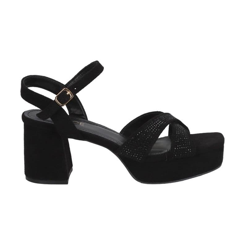 Sandalia Mujer Negro/Strass Noa Police CL 36
