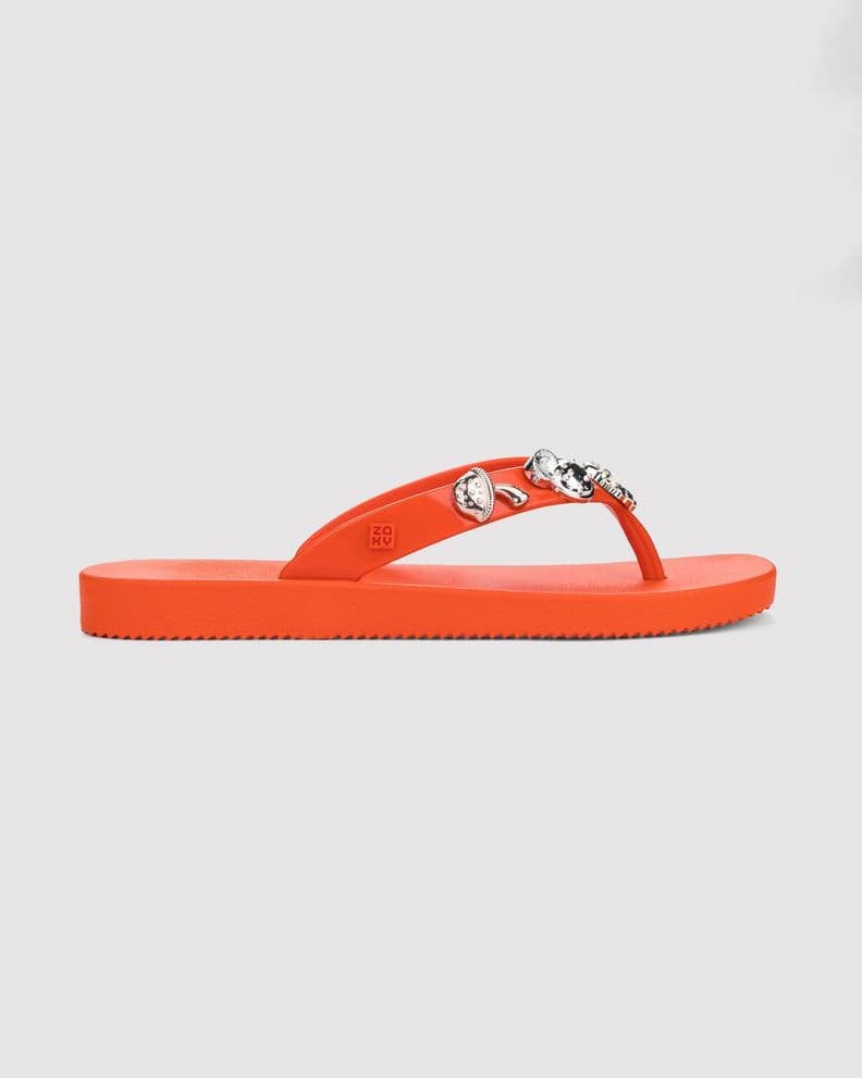 Sandalia Mujer Rojo Pin Zaxy 40 41