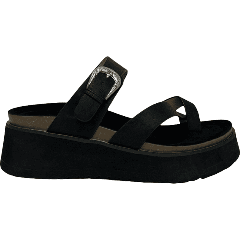 Sandalia Mujer Negro Rosario Detogni CL 38
