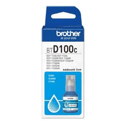 Tinta Brother BTD100C Cyan Azul