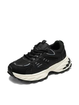Zapatillas Malla PU Mujer Plataforma Weide TFA330 Negro CL 35