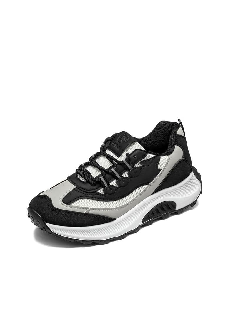 Zapatillas Casual Malla PU Mujer Plataforma Weide LT220 Negro CL 36
