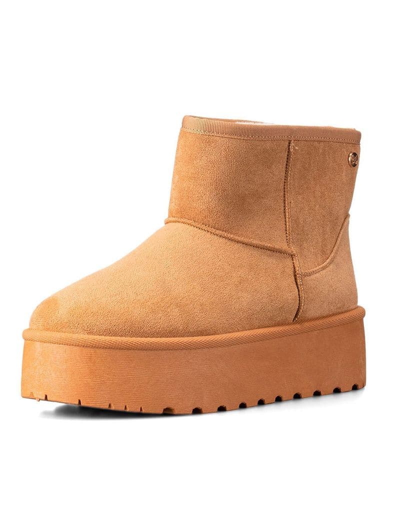 Botin Camel Casual Mujer Weide LT122 CL 37