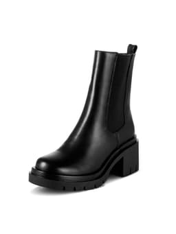 Botin Mujer Clara Negro Weide CL 35