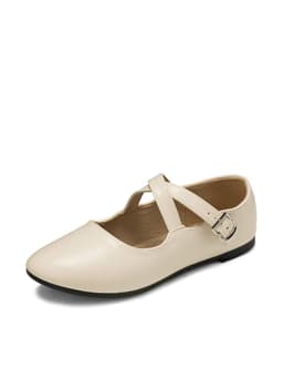 Ballerinas PU Mujer Plano Weide YOU591 Beige CL 40
