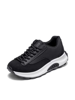 Zapatillas PU Mujer Plataforma Weide LT225 Negro CL 36