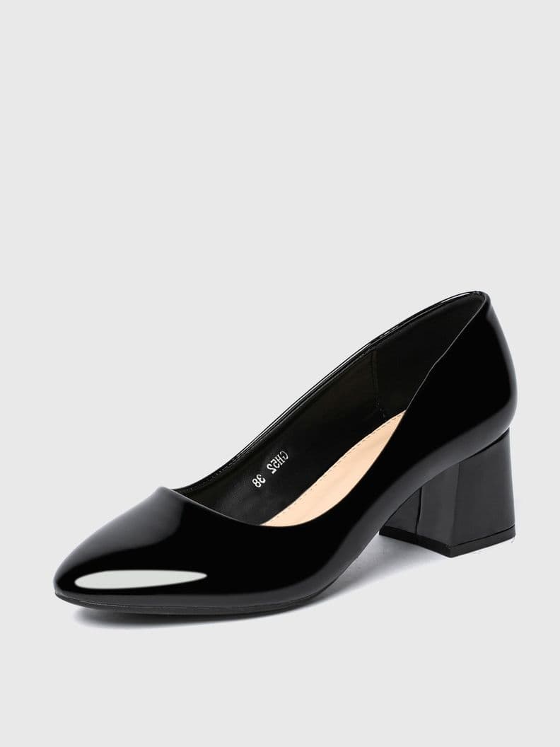 Zapatos Taco Negro Oficina Weide GH52 CL 40