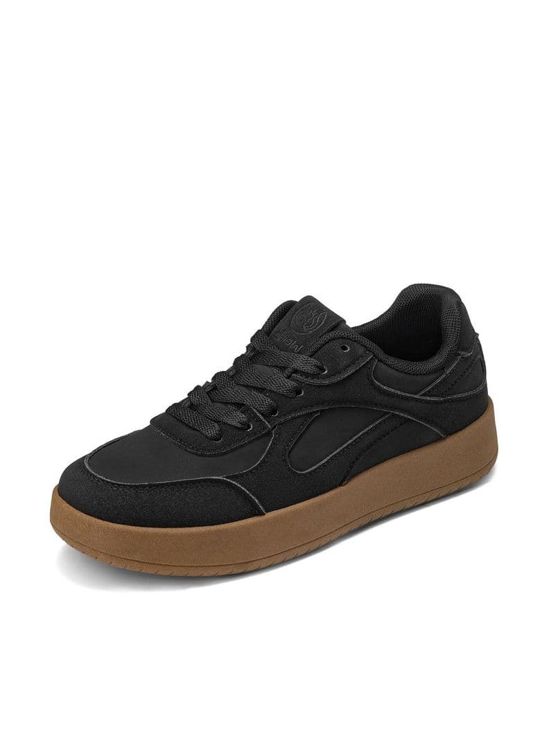 Zapatillas PU Textil Mujer Plano Weide TFA331 Negro CL 36