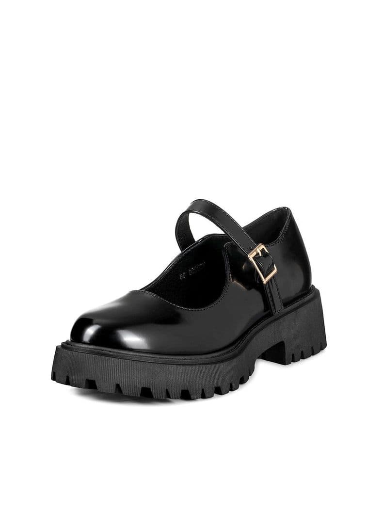 Zapatos Mary Jane Con Taco Fiesta Escolar Mujer Weide YOU250 Negro CL 36