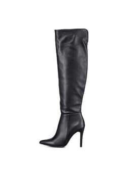 Botas Largas Mujer Eco Cuero De Moda Clasico Weide CZY600 Negro CL 36