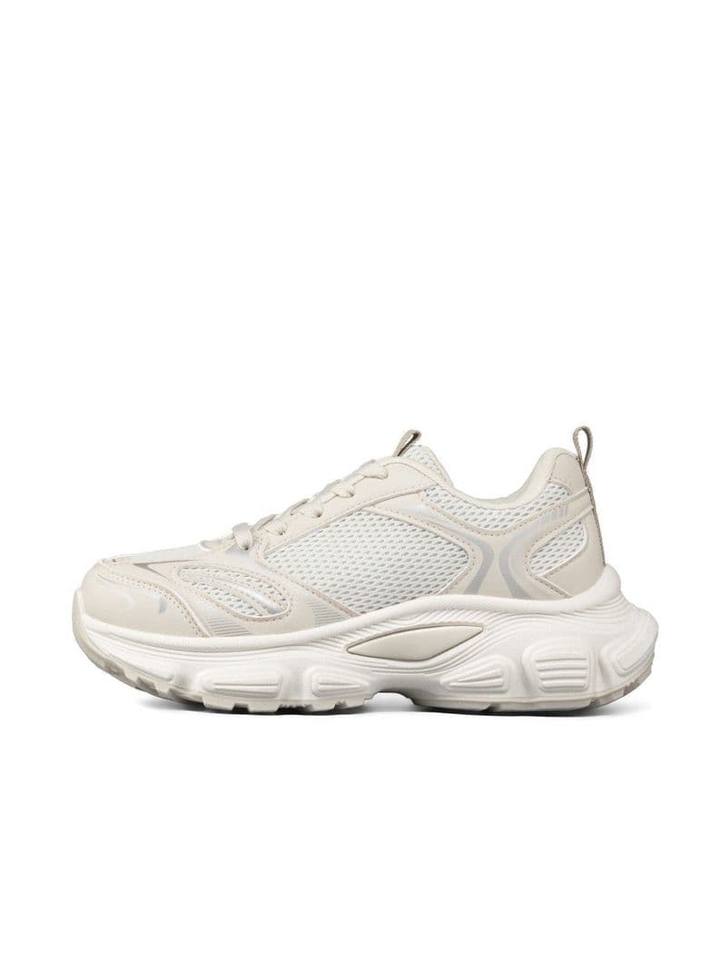 Zapatillas Mujer Casual Plataforma PU Weide SL72 Beige CL 36