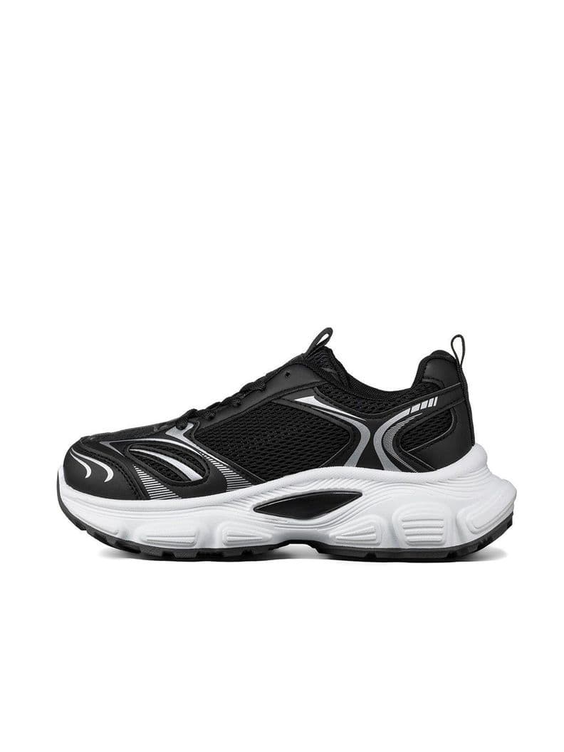 Zapatillas Mujer Casual Plataforma PU Weide SL72 Negro CL 36