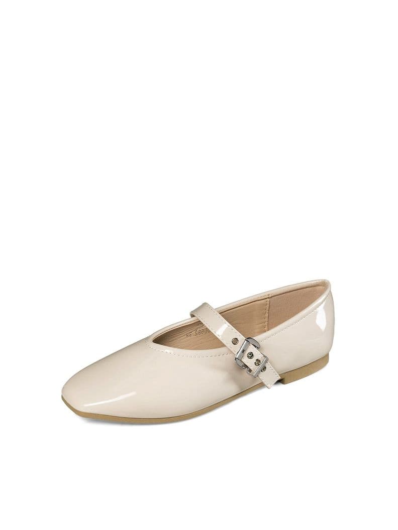 Ballerinas PU Acharolado Mujer Plano Weide YOU582 Beige CL 35