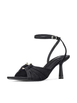 Zapatos Taco PU Textil Mujer Aguja Weide JN752 Negro CL 36