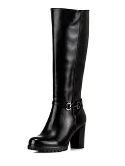 Bota Negro Casual Mujer Weide QBM01 CL 38