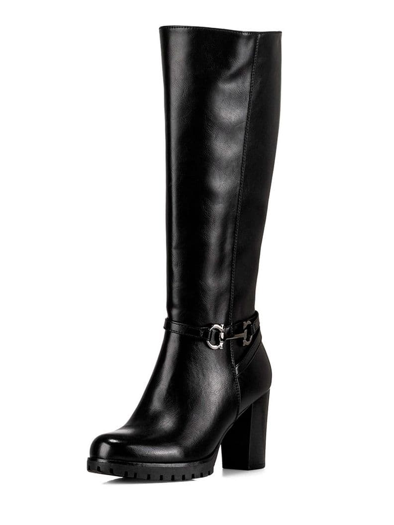 Bota Negro Casual Mujer Weide QBM01 CL 38