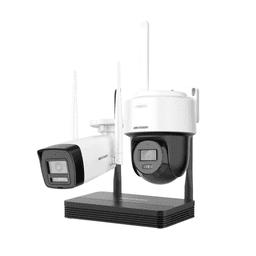 KIT NVS Camara PT 2MP WiFi IR30M NKS422W03H Hikvision Blanco