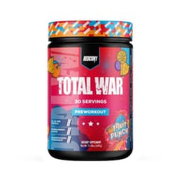 Total War Pre-Workout 600gr Fruit Punch - Redcon1 Transparente