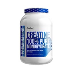 Creatine 100% Pure Monohydrate 1kg - Foodtech Transparente