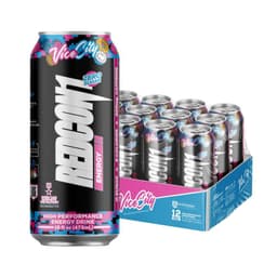 Caja High P. Energy 12 Unid Vice City - Redcon1 Transparente