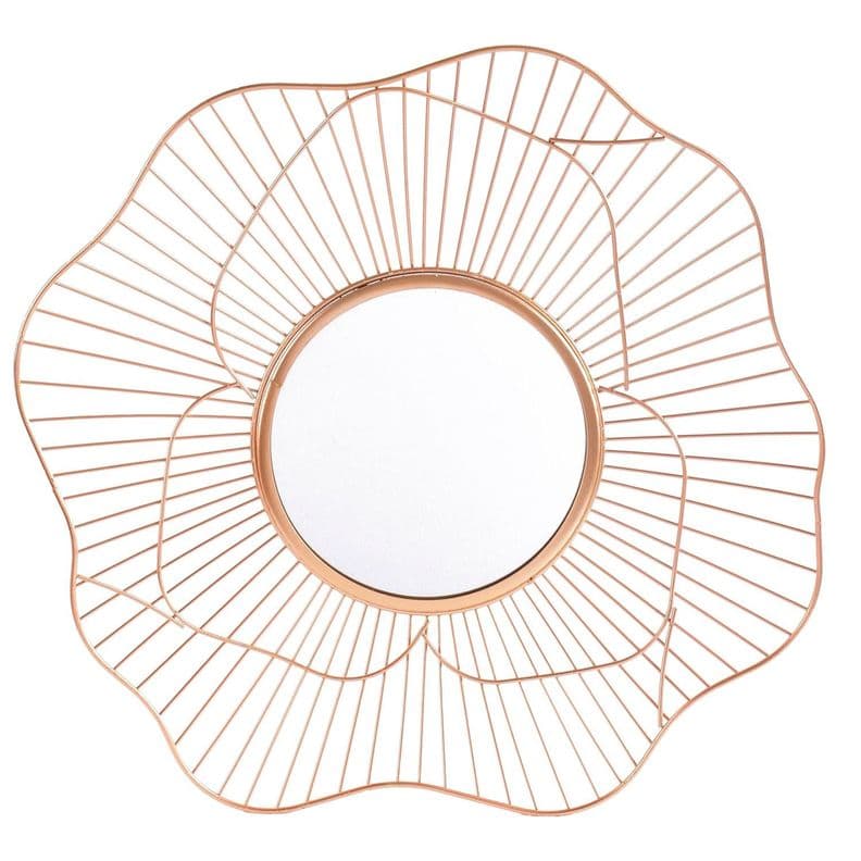 Espejo Decorativo Friburgo Copper Grande Cobre