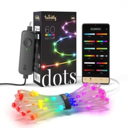 DOTS CADENA 60 LED RGB CABLE TRANSPARENTE USB-A TWINKLY TWD060STP-T Coral