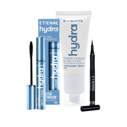 Set Etienne Delineador+Primer+Rimel Hydra
