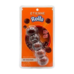 Etienne X Rolls Lip Oil Tono Chocolate Cafe Oscuro