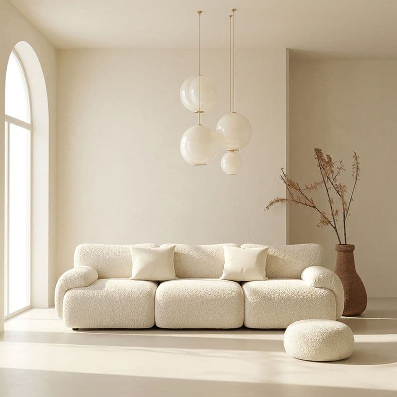 Sofa de 3 cuerpos Dune beige