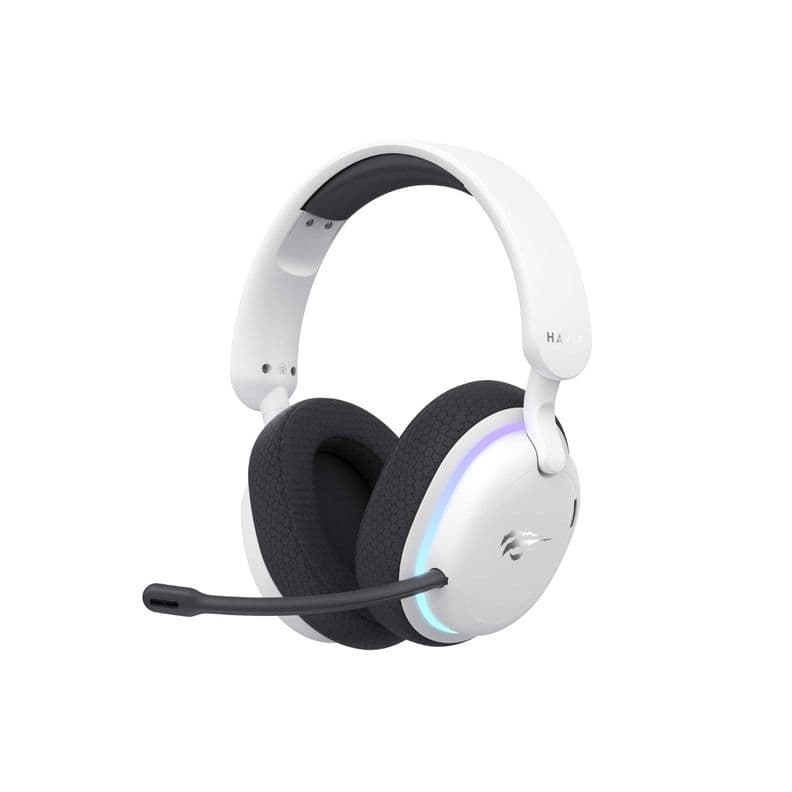 Audifonos Gamer Bluetooth Headphones Microfono FUXI-H7 Havit Blanco