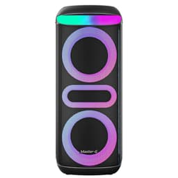 Parlante Karaoke Bluetooth 8 x2 con Microfono MGZEUS Negro
