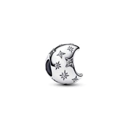 Charm Luna Creciente Plata