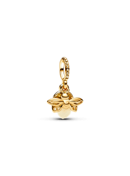 Charm Colgante Luciernaga que Brilla en la Oscuridad Dorado