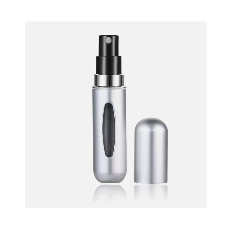 Atomizador Recargable De Perfume Portatil 5ml Plata