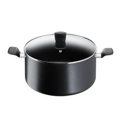 Olla 30 cm con tapa_Super_Cook Negro