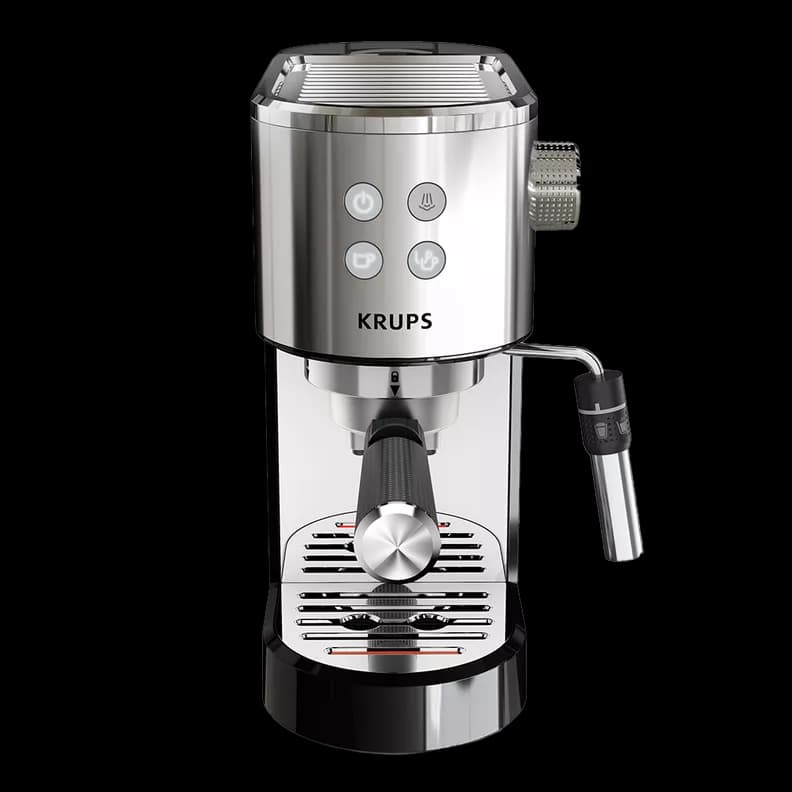 Cafetera Espresso Virtuoso Steam&Pump Krups XP444C10/BA0 Plata