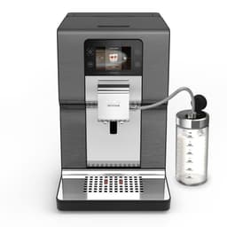 Cafetera Espresso Intuition HOT & COLD TITANIUM Touch Krups Gris