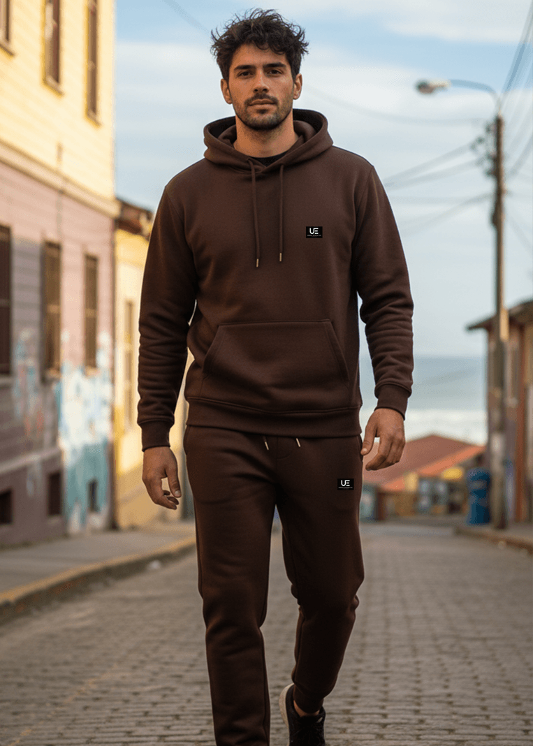 BUZO - SWEATSUIT MAN COLLECTION Cafe Oscuro L