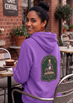 POLERON CANGURO - WHAT IT ESSENTIAL Morado M