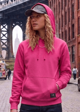 POLERON CANGURO - HODDIE WOMAN COLLECTION Fucsia L