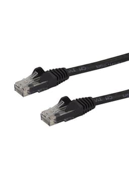 Cable de Red Ethernet 2m Cat6 RJ45 Snagless Gigabit Negro