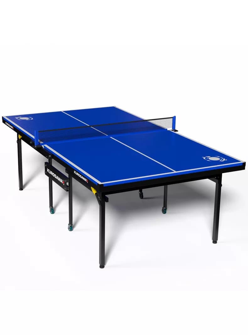 Mesa De Ping Pong Plegable Kurosawa Kohaku Azul