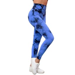 Calzas Leggings Push Up Azul L
