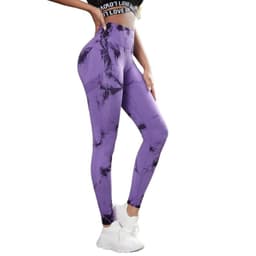 Calzas Leggings Push Up Morado M