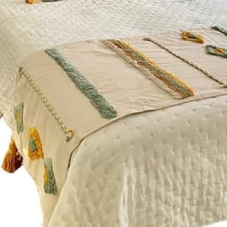 Piecera bohemia combinada Beige