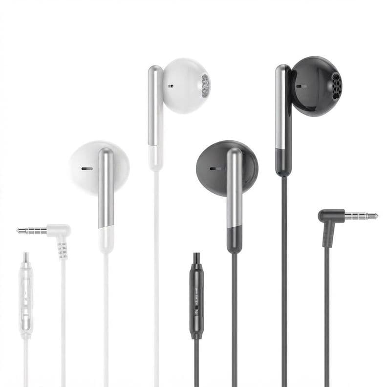 Pack 5 Auriculares Manos Libres Vidvie Hs656 Super Bass Jack 3 5mm