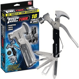 Kit Herramientas Multiuso 18 en 1 Negro